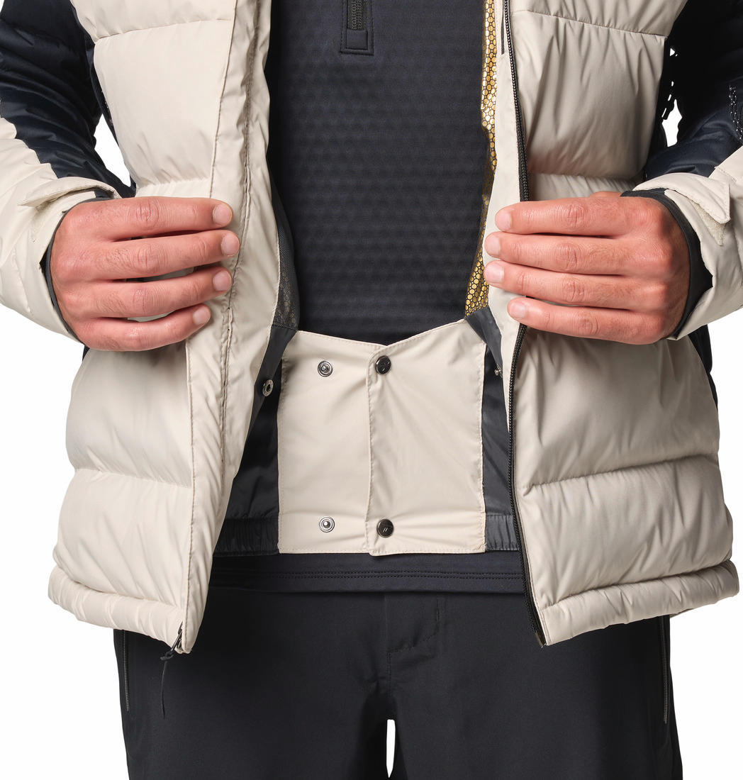 Columbia Mens Brown Roaring Fork II Down Jacket