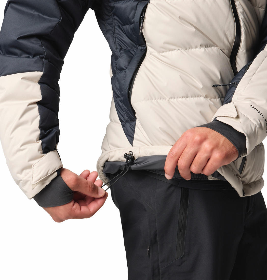 Columbia Mens Brown Roaring Fork II Down Jacket