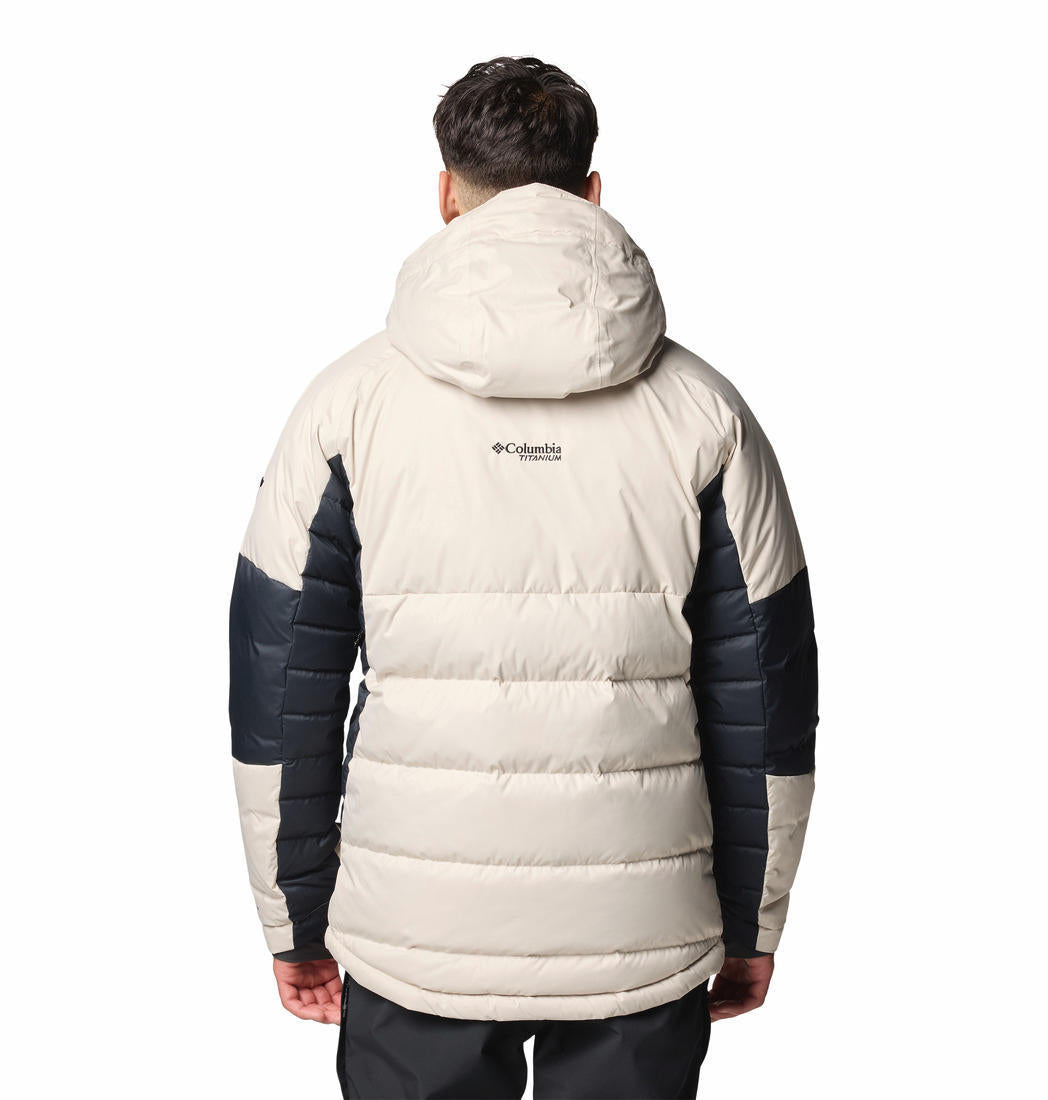 Columbia Mens Brown Roaring Fork II Down Jacket