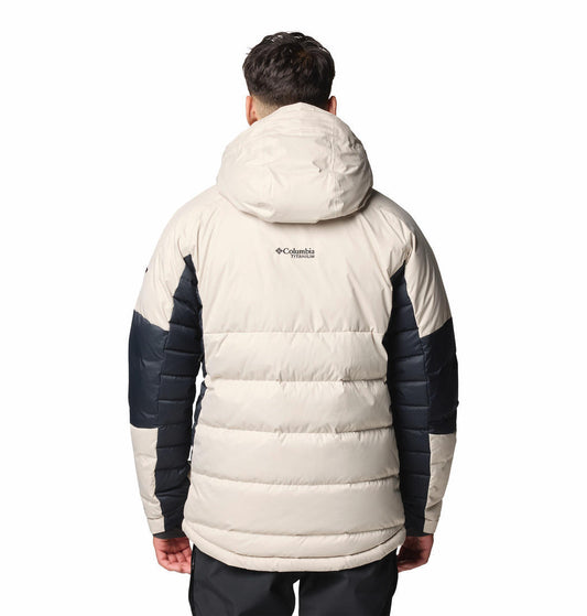 Columbia Mens Brown Roaring Fork II Down Jacket