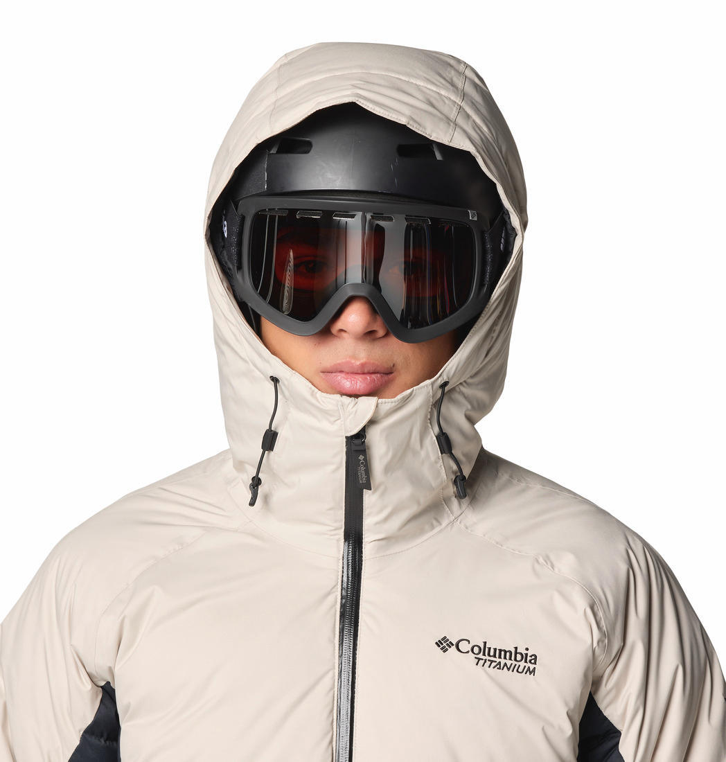 Columbia Mens Brown Roaring Fork II Down Jacket