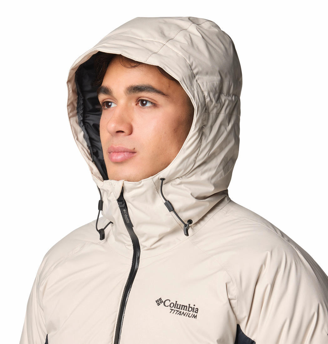 Columbia Mens Brown Roaring Fork II Down Jacket