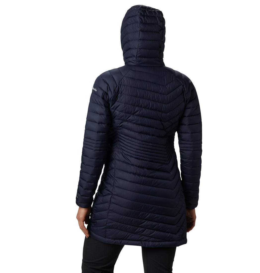 Columbia Women Navy Blue Powder Lite Mid Jacket