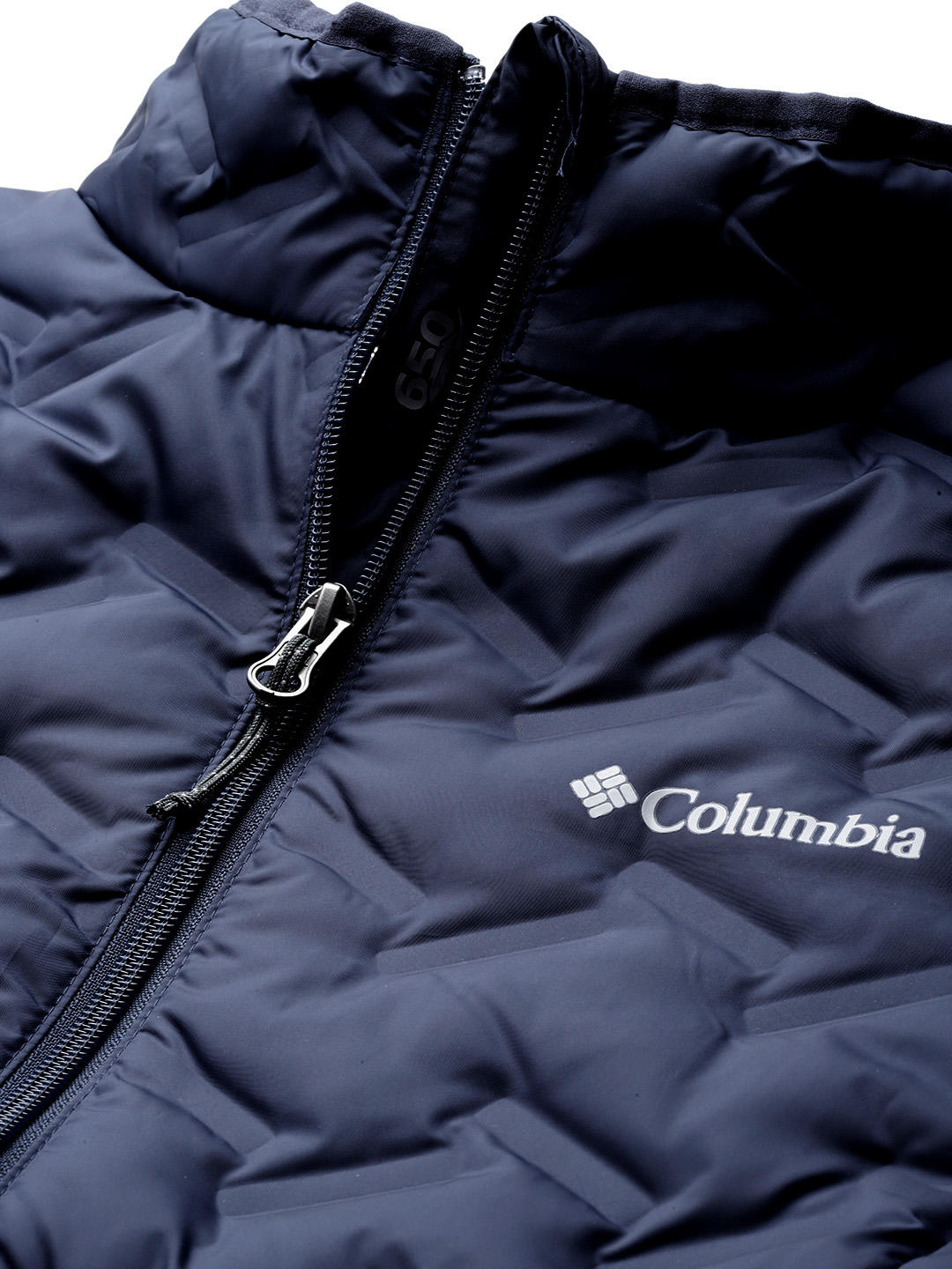Columbia Women Navy Blue Delta Ridge Down Jacket