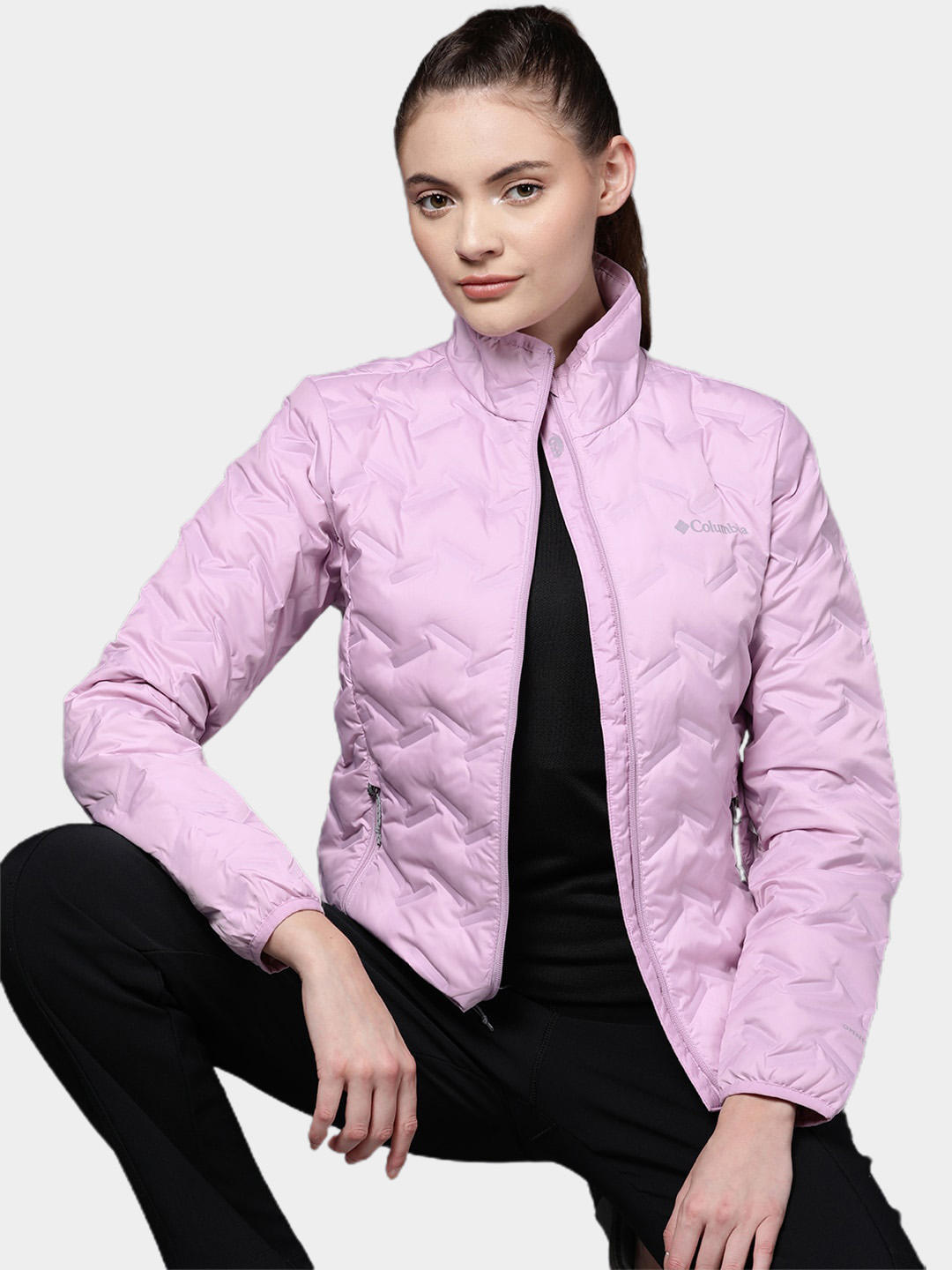 Columbia Women Purple Delta Ridge Down Jacket