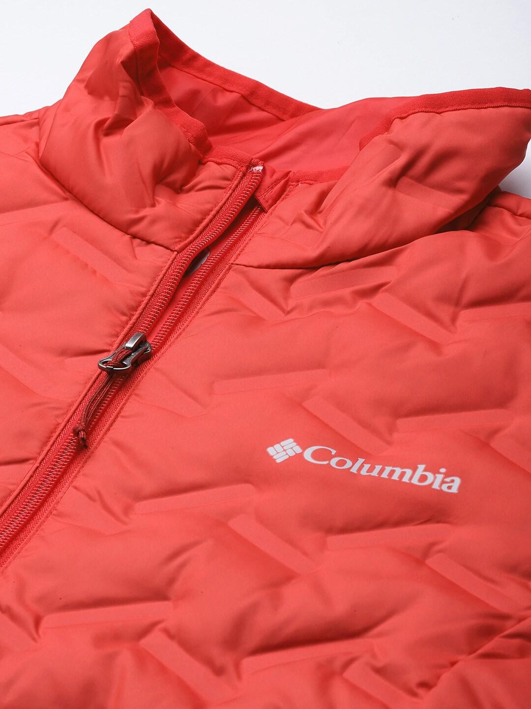 Columbia Women Red Omni-Heat Reflective Delta Ridge Down Jacket