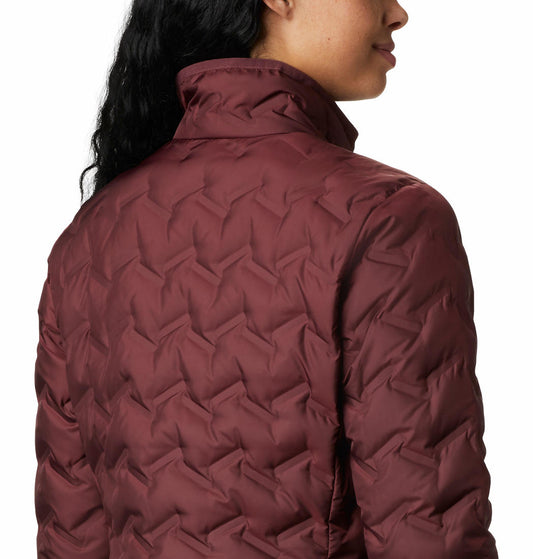 Columbia Women Red Omni-Heat Reflective Delta Ridge Down Jacket
