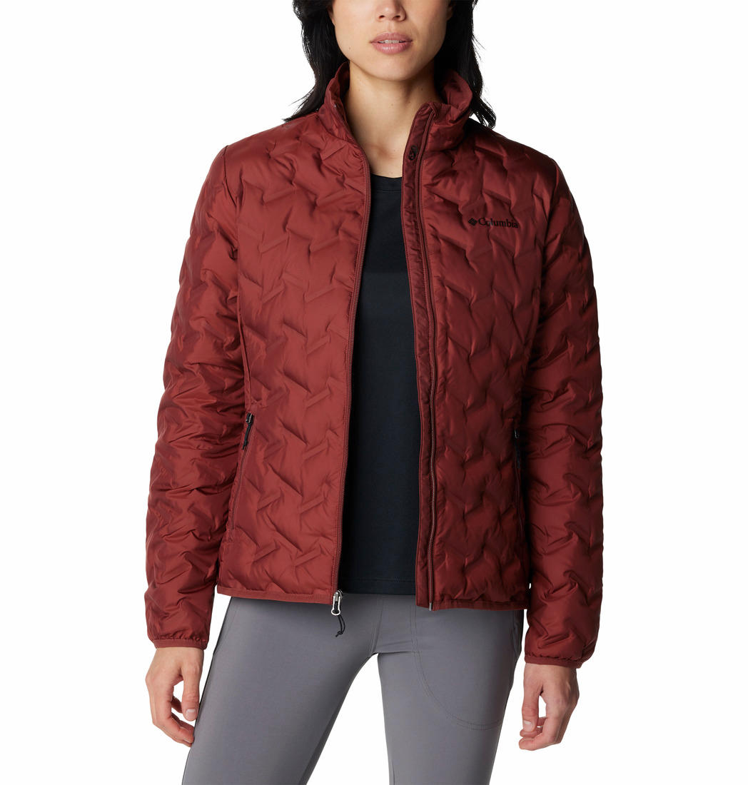 Columbia Women Red Columbia Women Delta Ridge Down Jacket