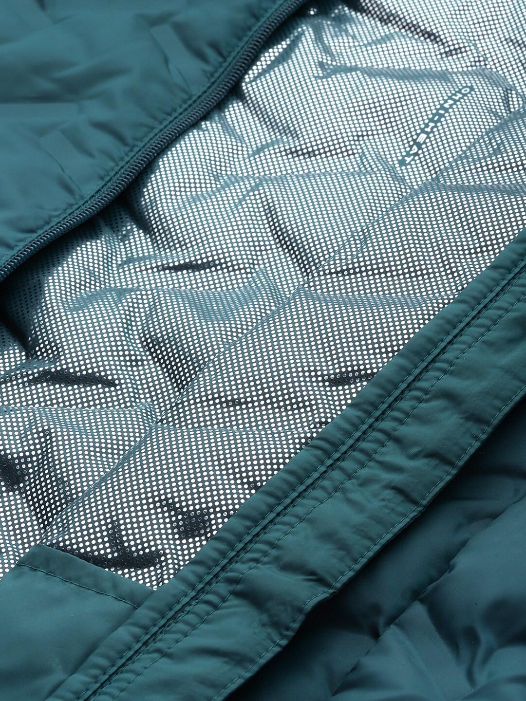 Columbia Women Navy Blue Delta Ridge Down Hooded Jacket