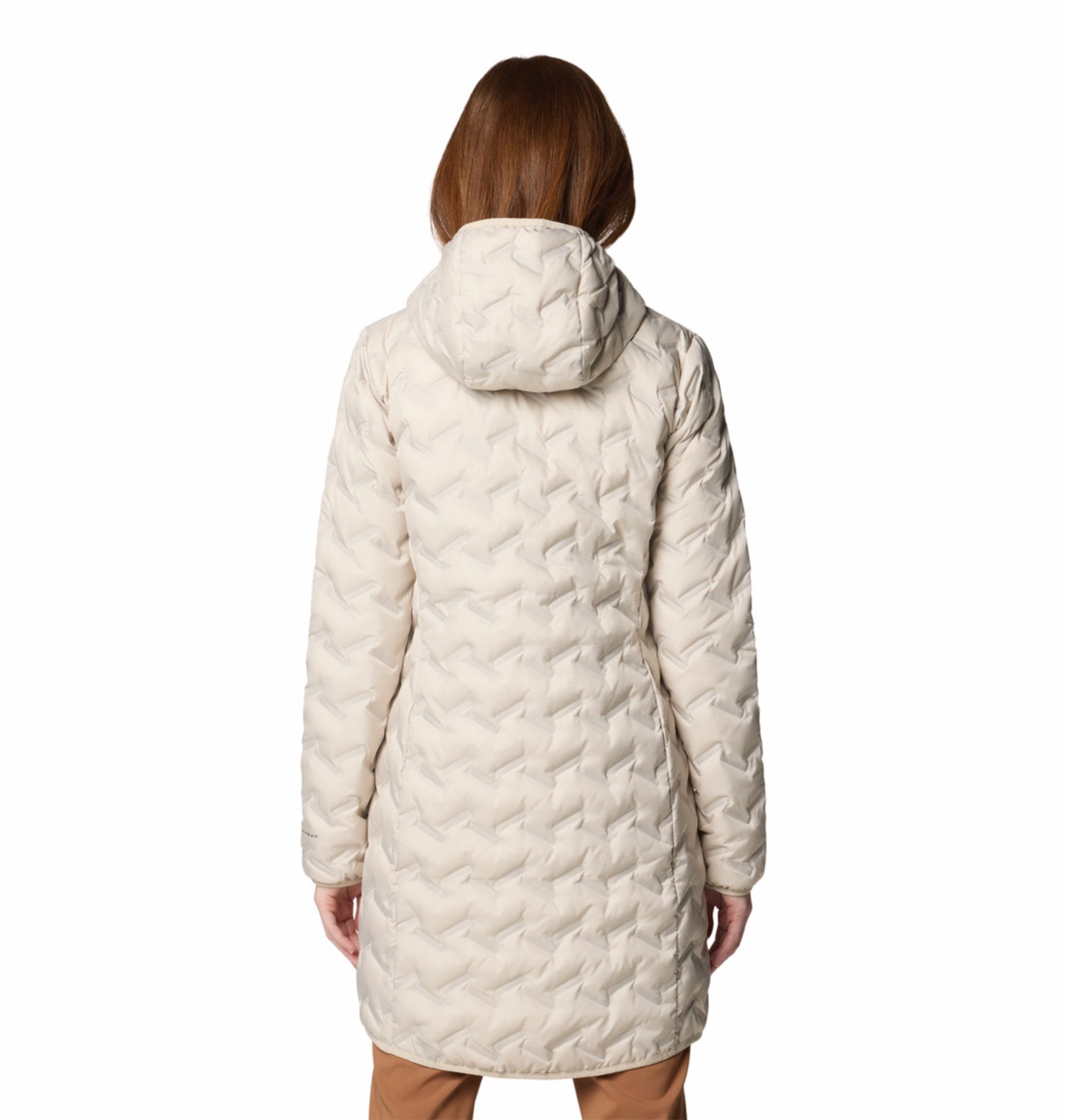 Columbia Women Beige HEAT SEAL Delta Ridge II Down Jacket