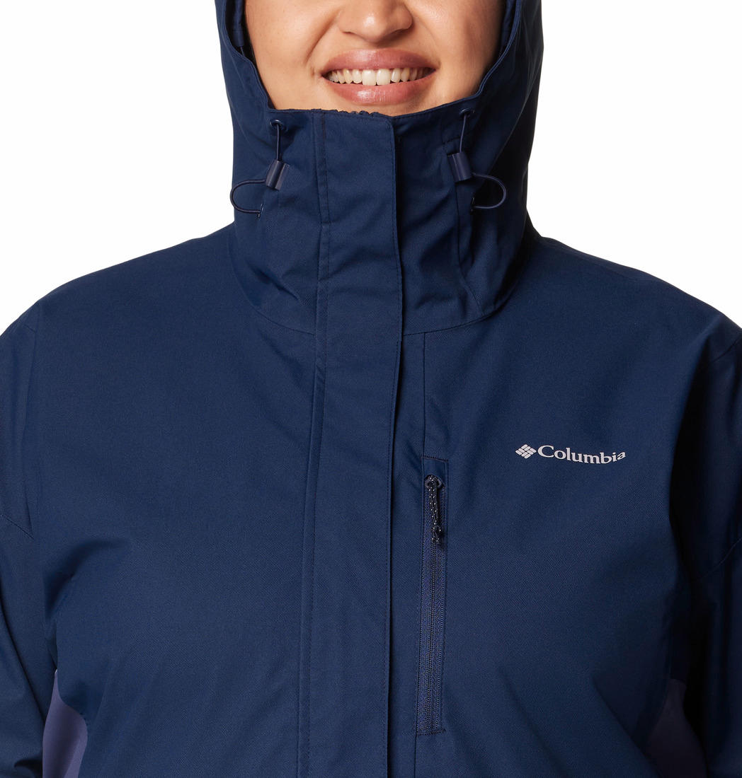Columbia Womens Blue Hikebound II Jacket