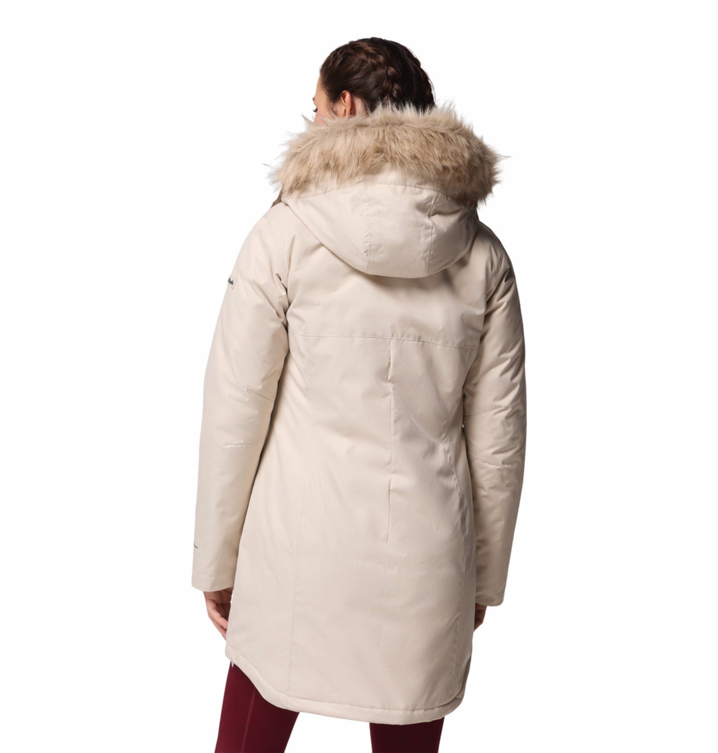 Columbia Women Beige OmniHeat Reflective Suttle Mountain Insulated Jacket