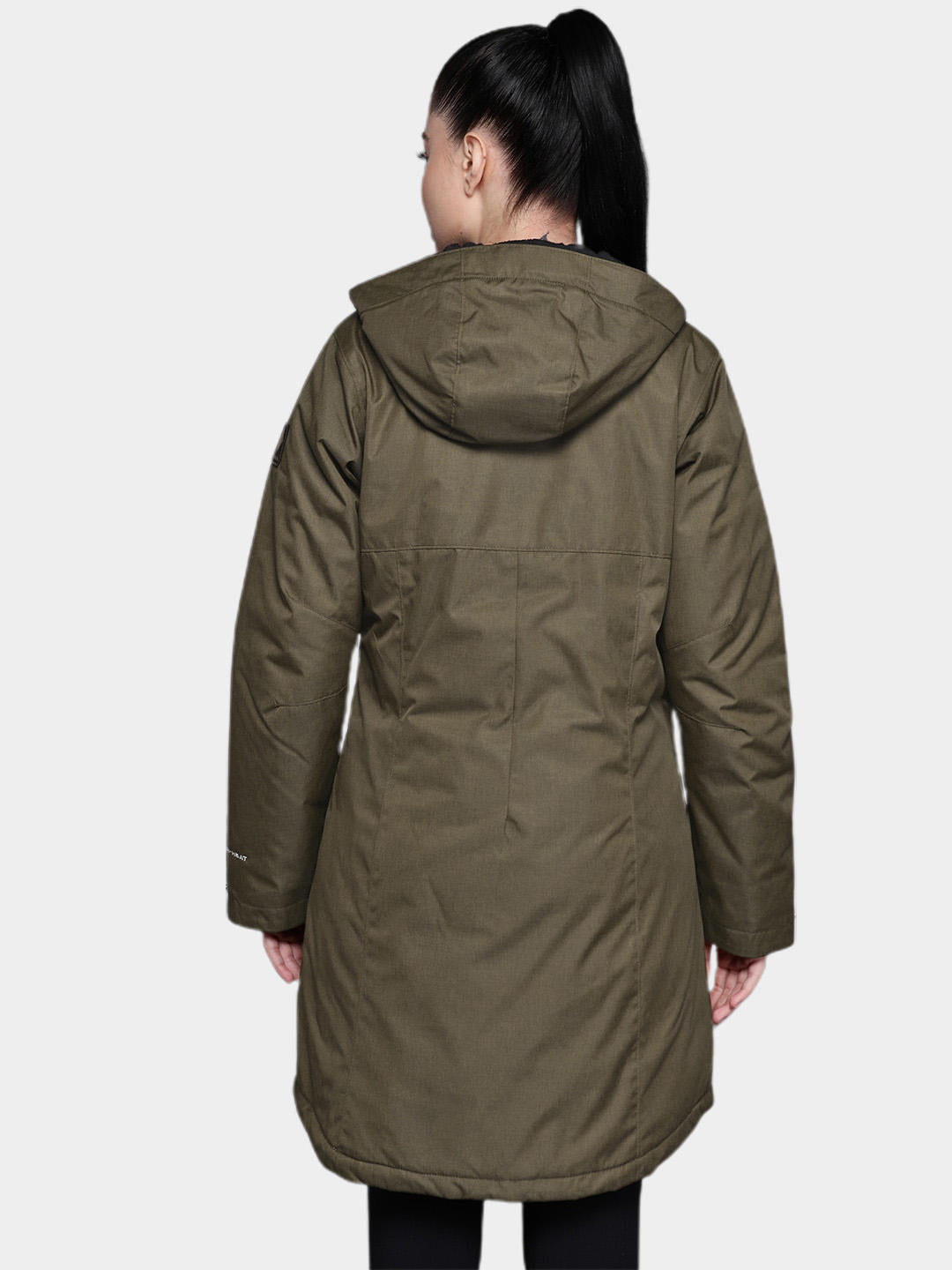 Columbia Women Olive Suttle Mountain Long Insulated Jacket