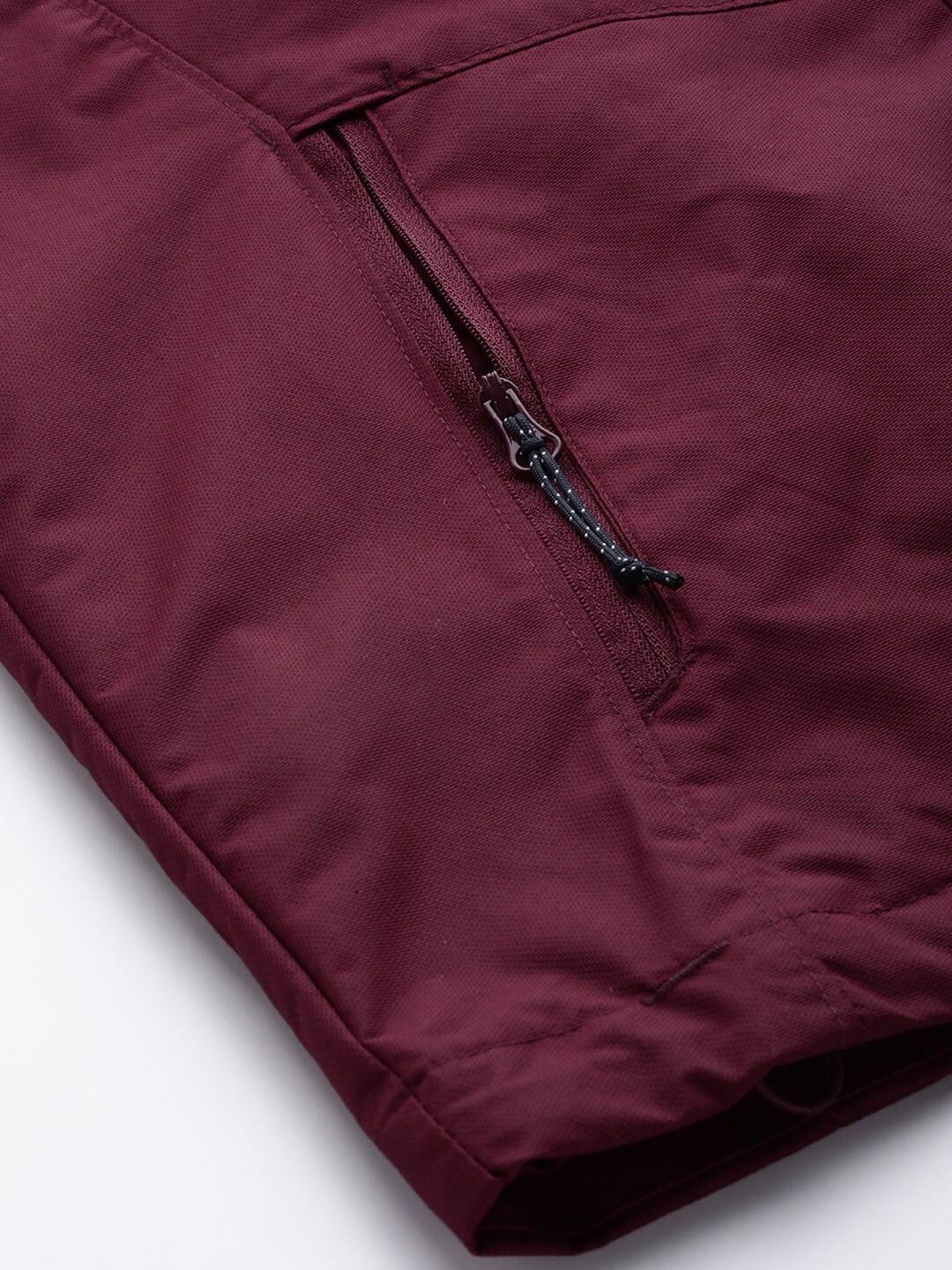 Columbia Women Maroon Bugaboo II Fleece Interchange Jacket