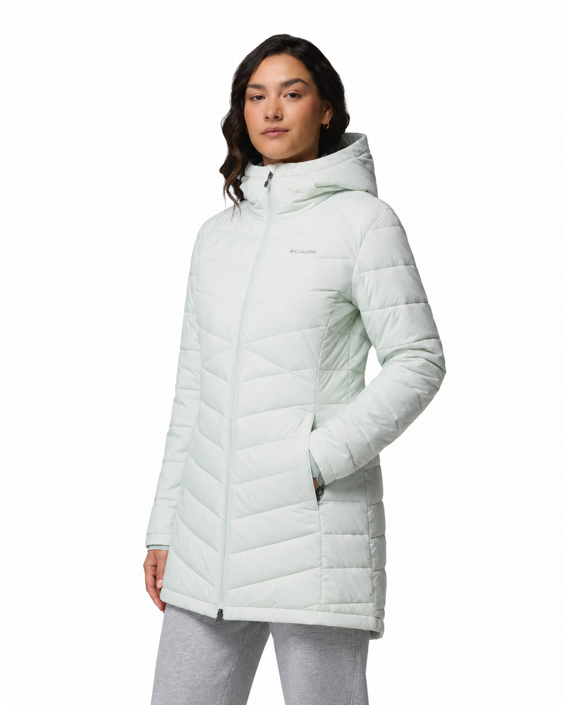 women green omni heat infinity joy peak ii jacket