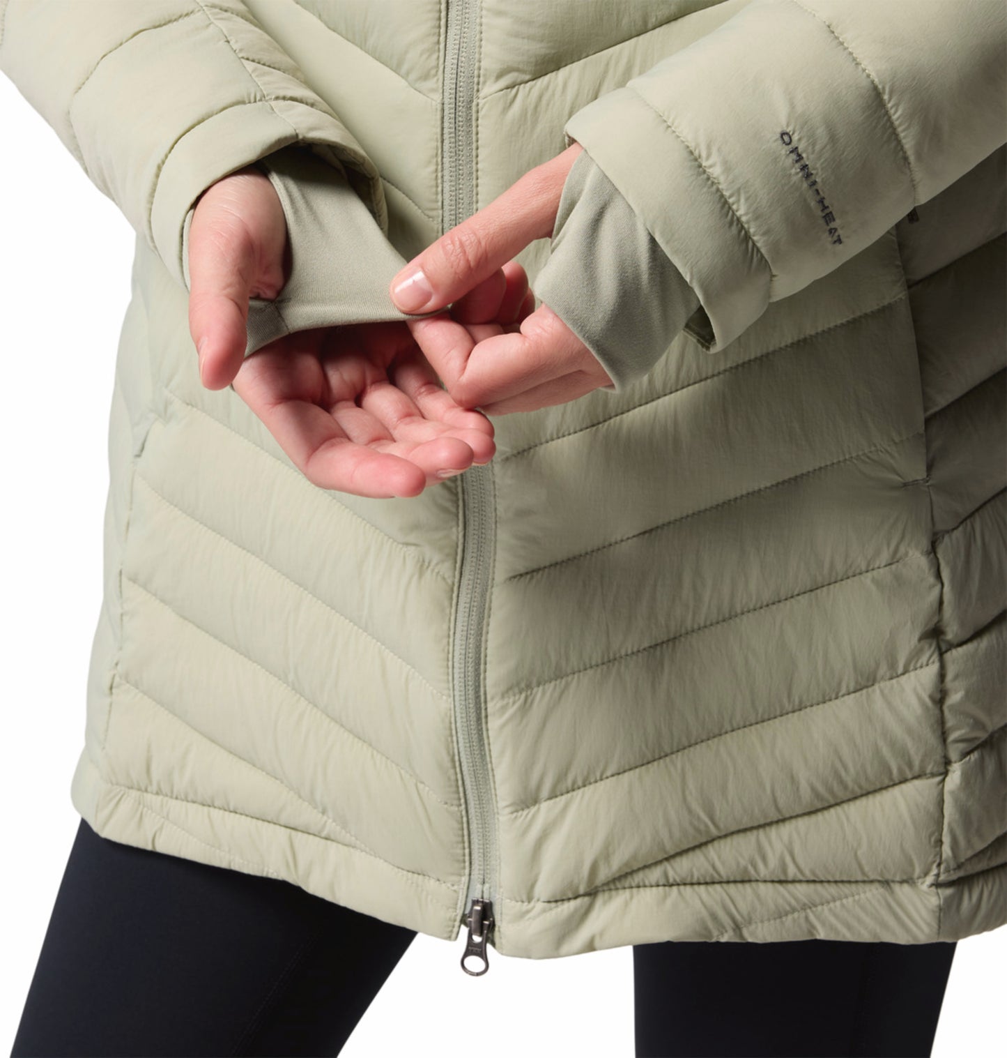 Columbia Women Green OmniHeat Infinity Joy Peak II Jacket