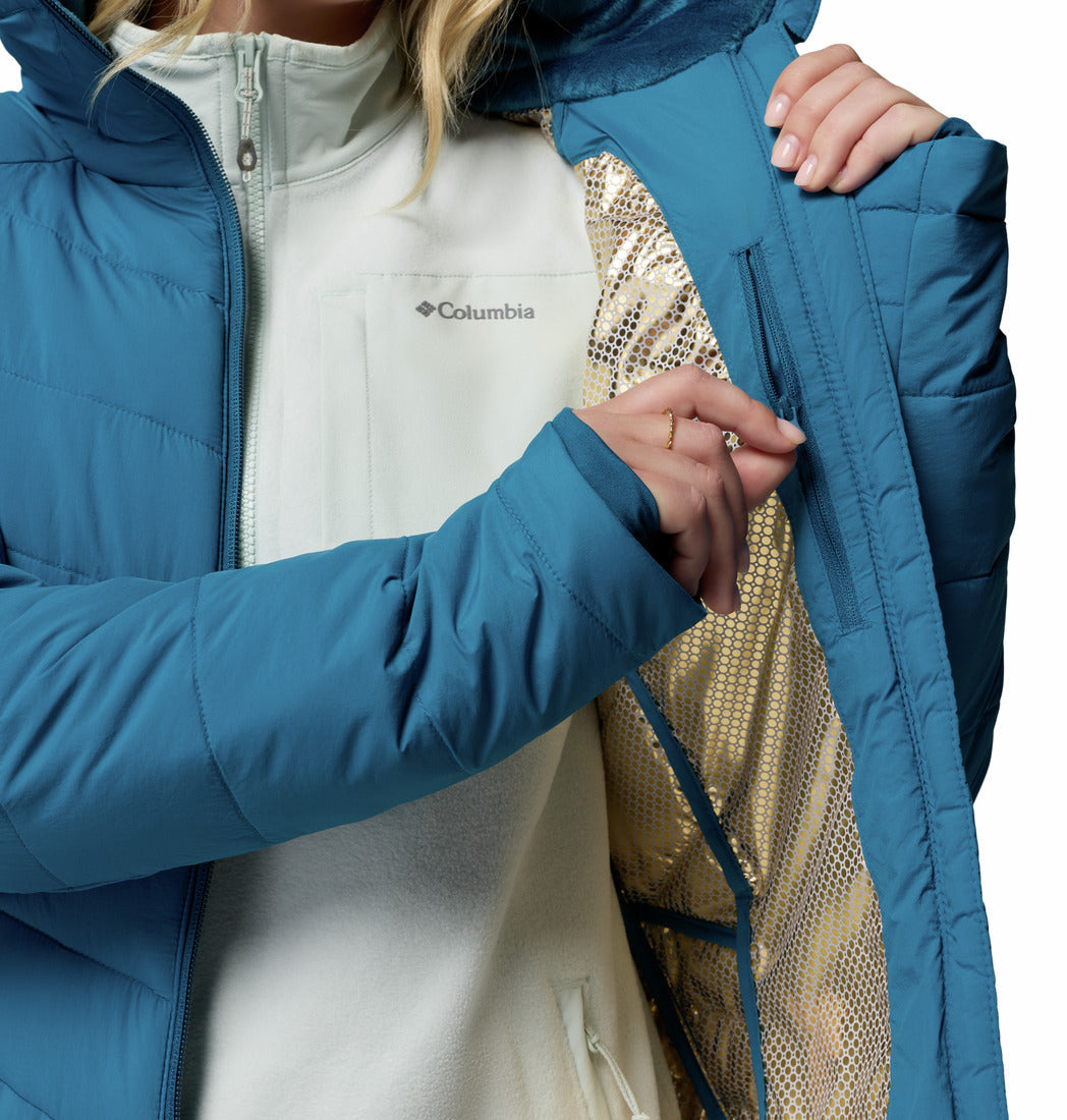 Columbia Women Blue Omni-Heat Infinity Joy Peak II Jacket