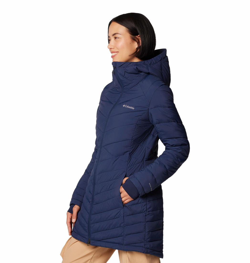 Columbia Womens Blue Joy Peak II Mid Jacket