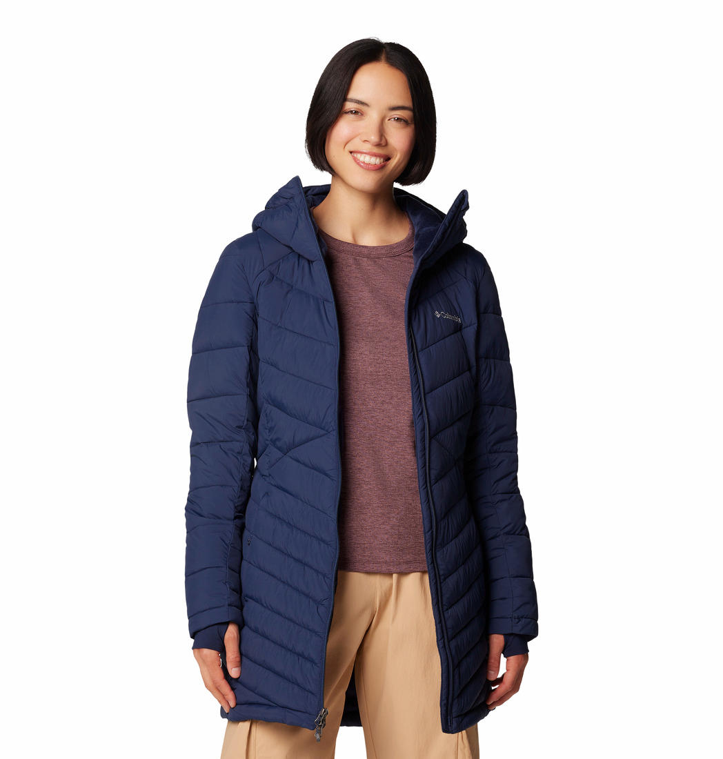 Columbia Womens Blue Joy Peak II Mid Jacket