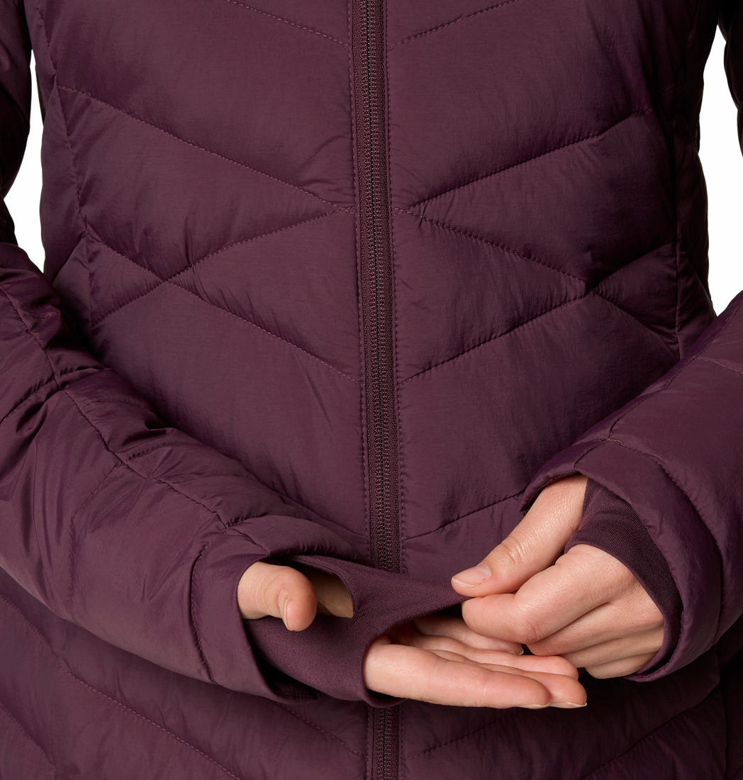 Columbia Womens Red Joy Peak II Mid Jacket