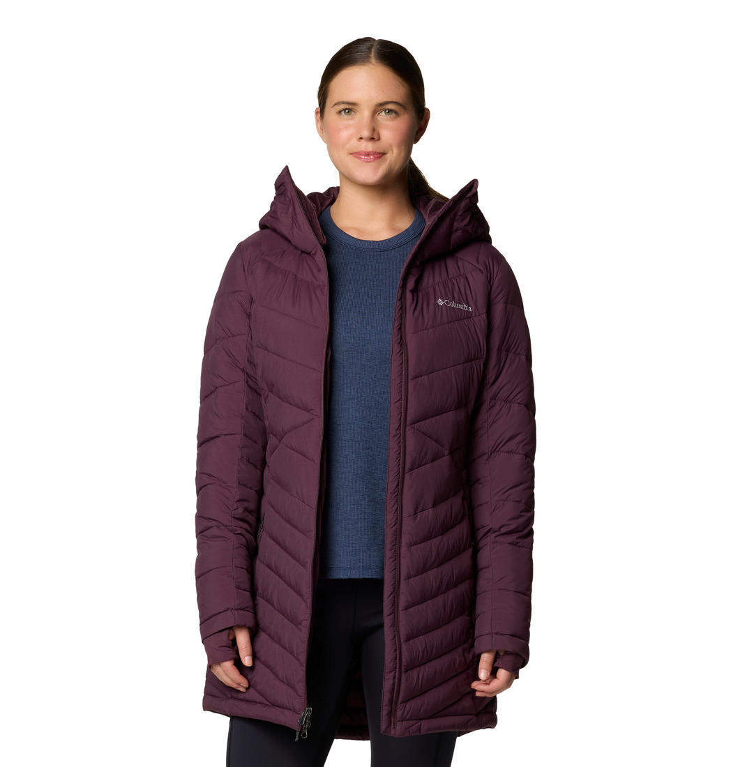 Columbia Womens Red Joy Peak II Mid Jacket