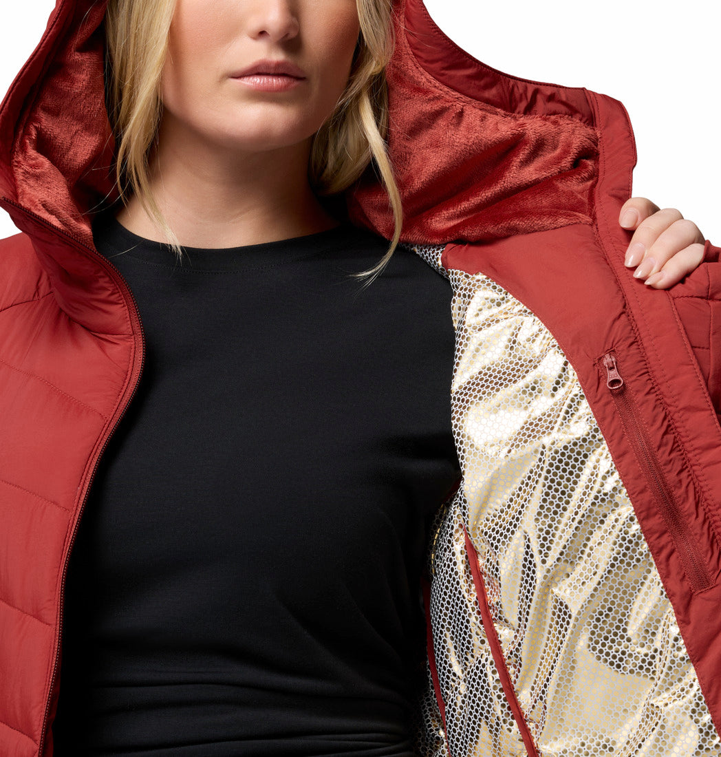 Columbia Women Red Omni-Heat Infinity Joy Peak II Jacket