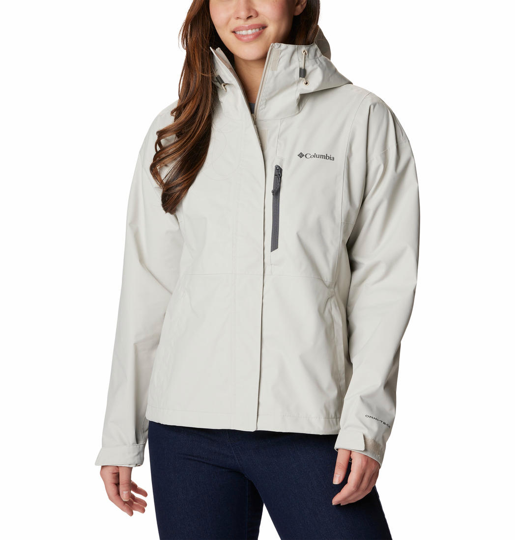 Columbia Women Beige Hikebound Rain Jacket