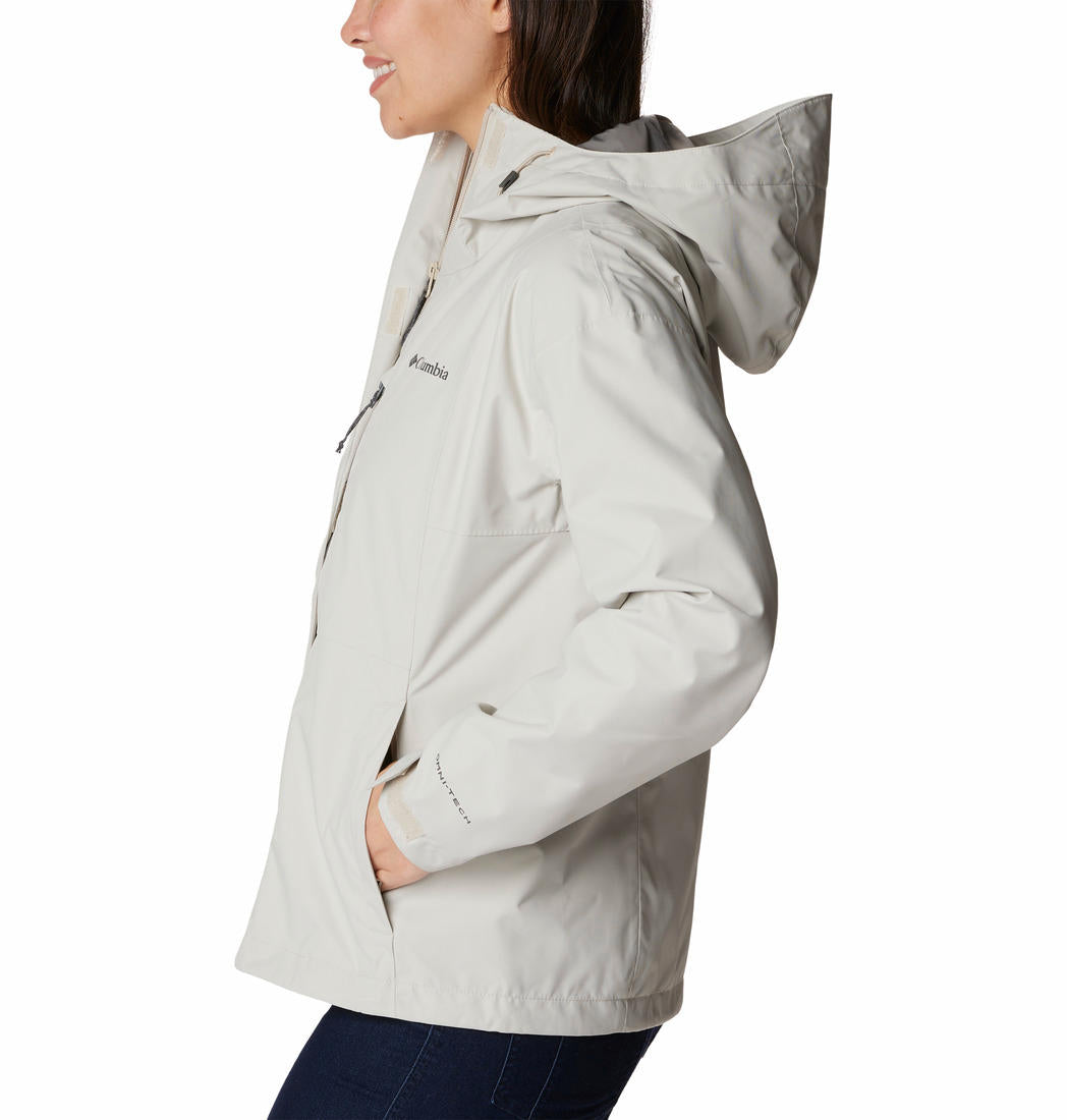 Columbia Women Beige Hikebound Rain Jacket