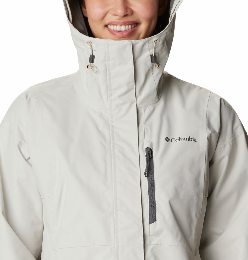Columbia Women Beige Hikebound Rain Jacket