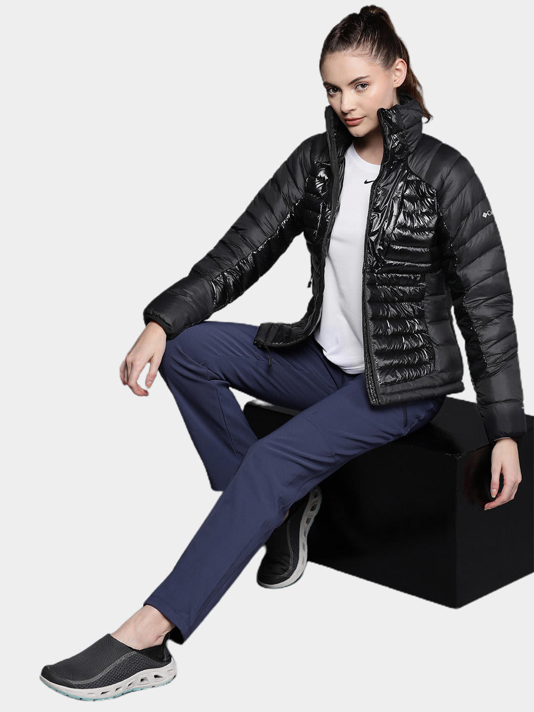Columbia Women Black Labyrinth Loop Jacket