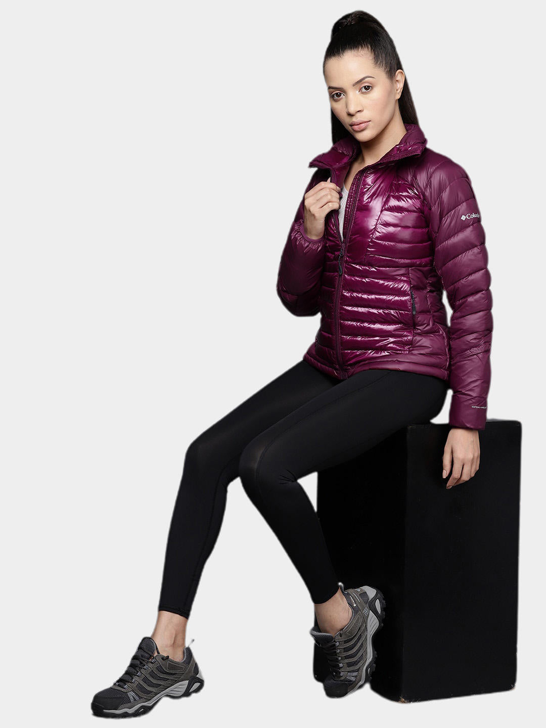 Columbia Women Purple Labyrinth Loop Jacket