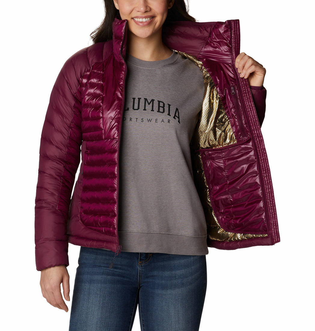 Columbia Women Purple Labyrinth Loop Jacket