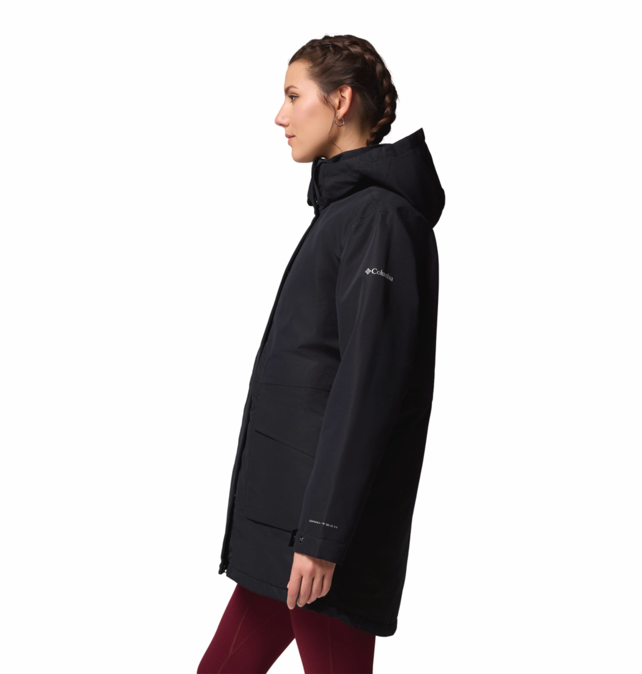 women black omni heat infinity pulaski parka jacket