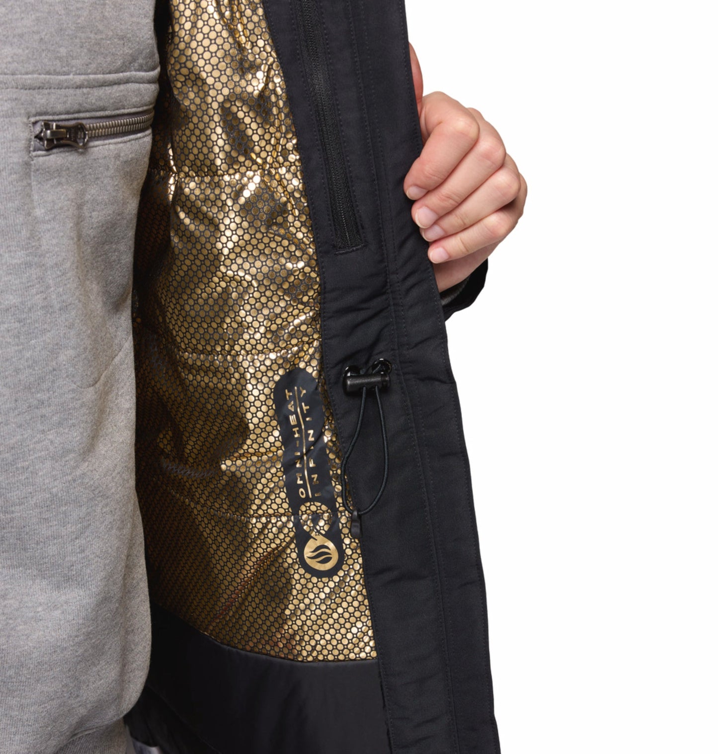 women black omni heat infinity pulaski parka jacket