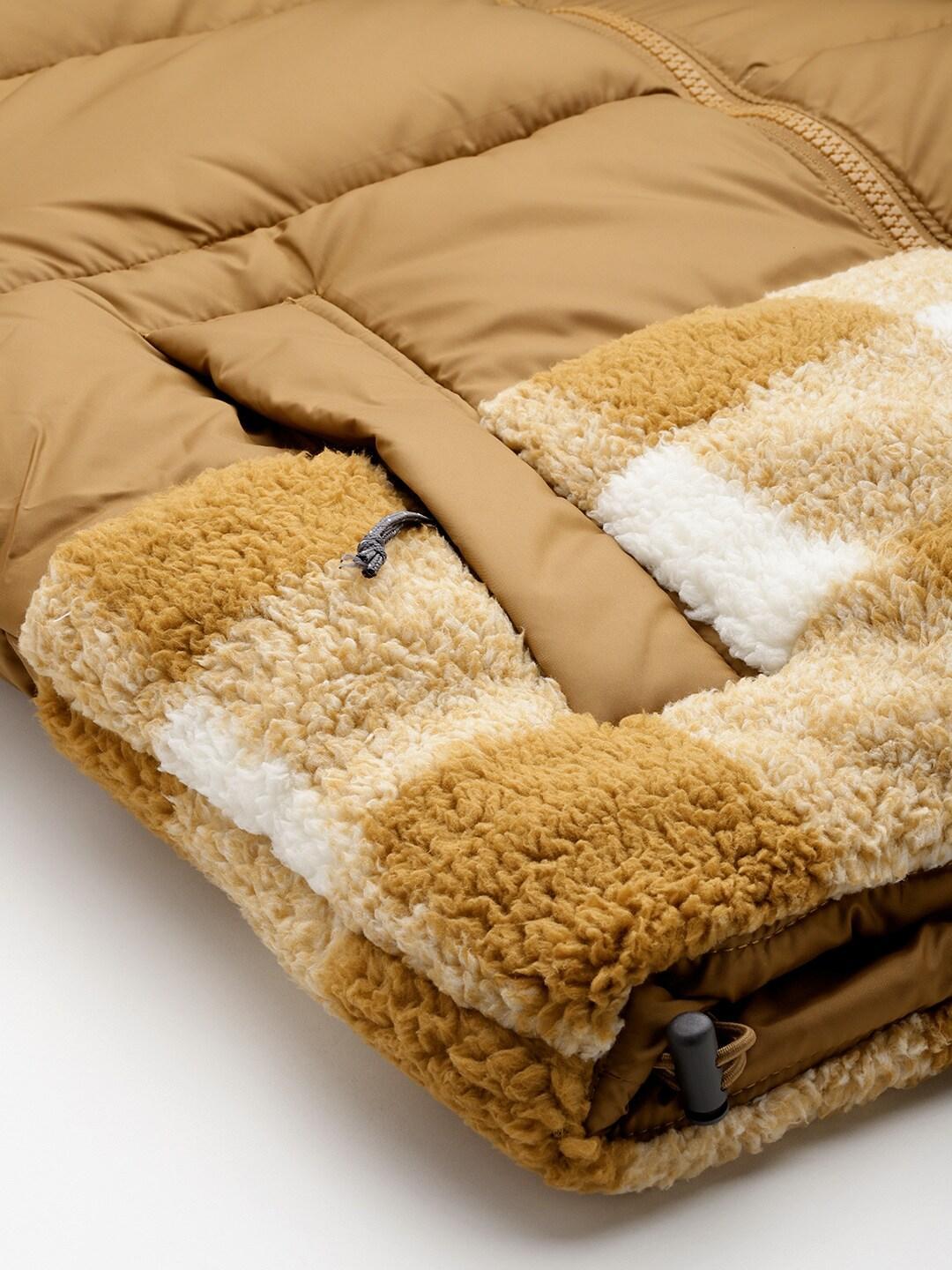 Columbia Women Brown Leadbetter Point Sherpa Hybrid Jacket