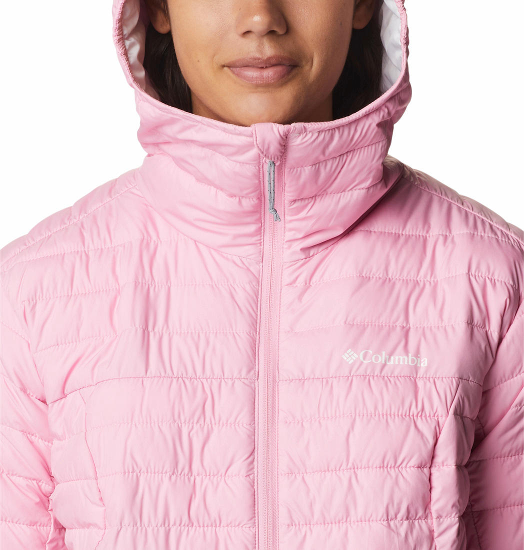 Columbia Women Pink Silver Falls Hooded Jacket