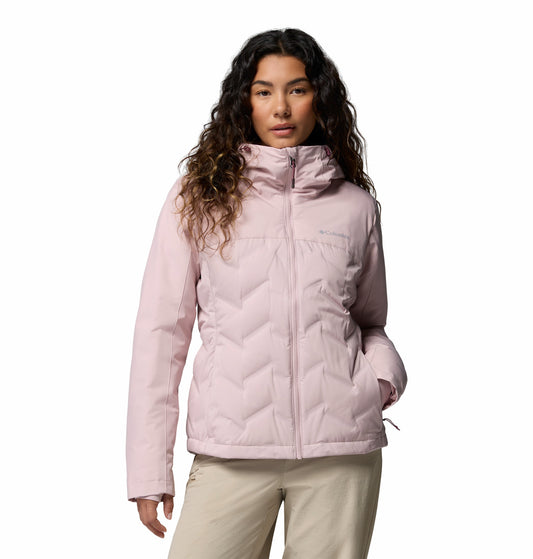 Columbia Women Red Omni-Heat Infinity Grand Trek III Down Jacket