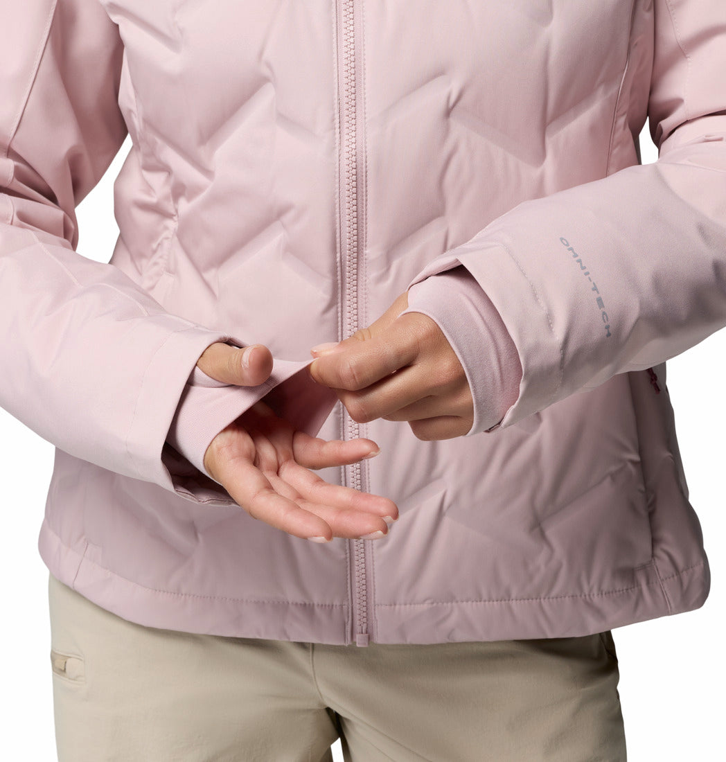 Columbia Women Red Omni-Heat Infinity Grand Trek III Down Jacket