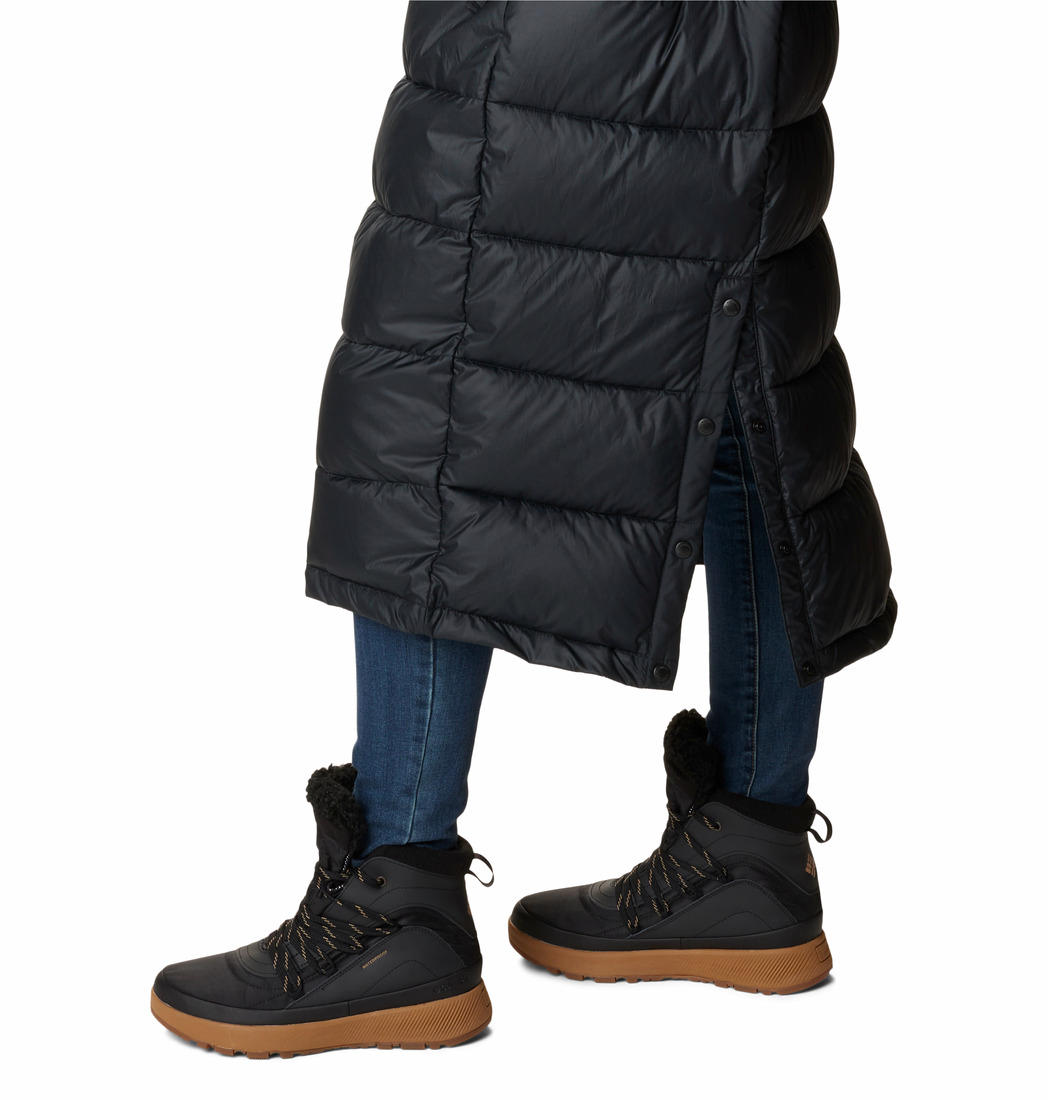 Columbia Women Black Pike Lake II Long Jacket