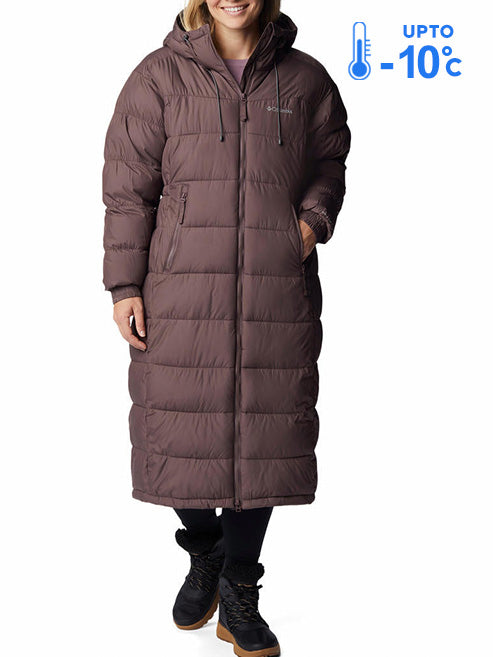 Columbia Women Brown Pike Lake II Long Jacket