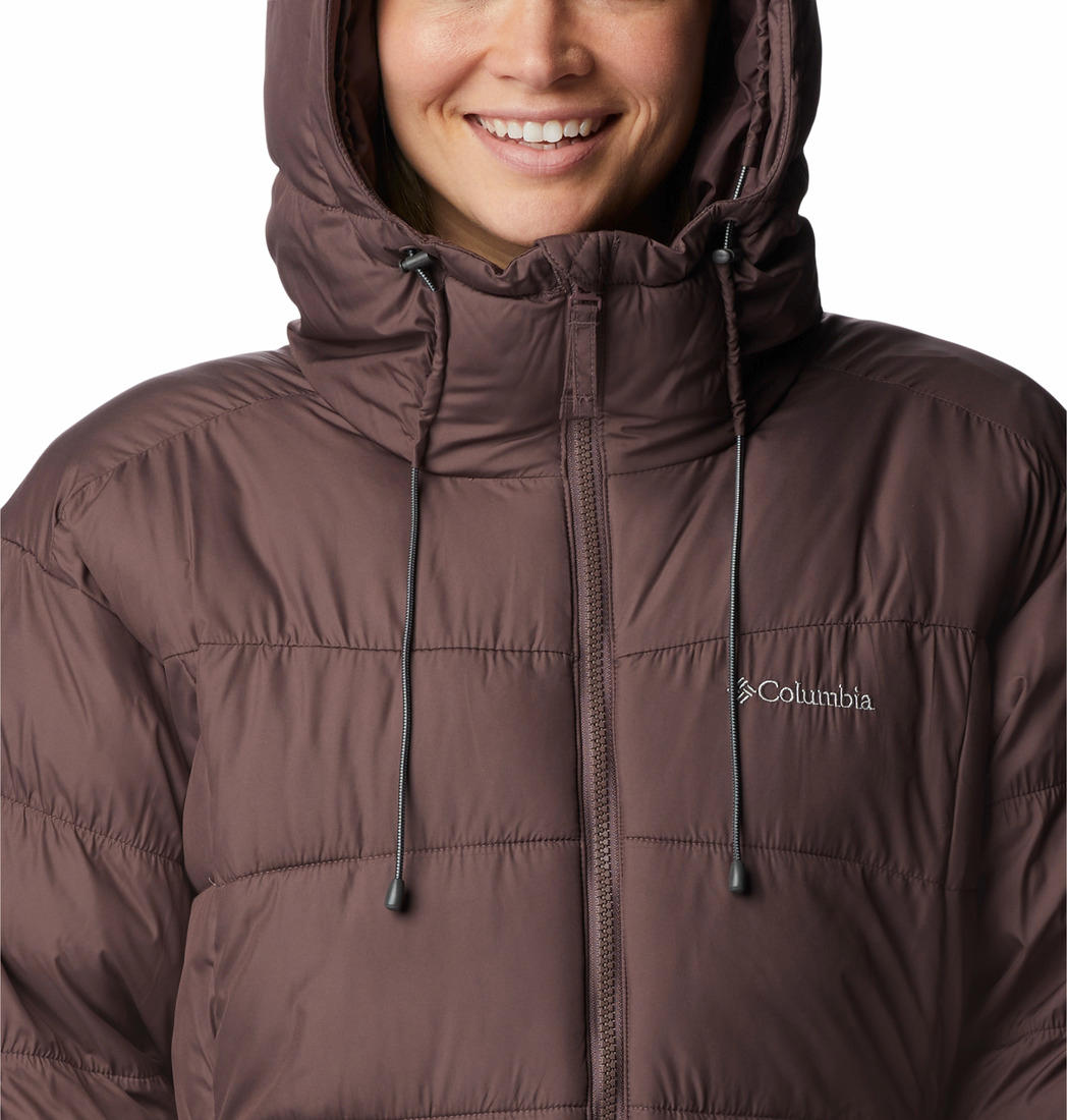 Columbia Women Brown Pike Lake II Long Jacket