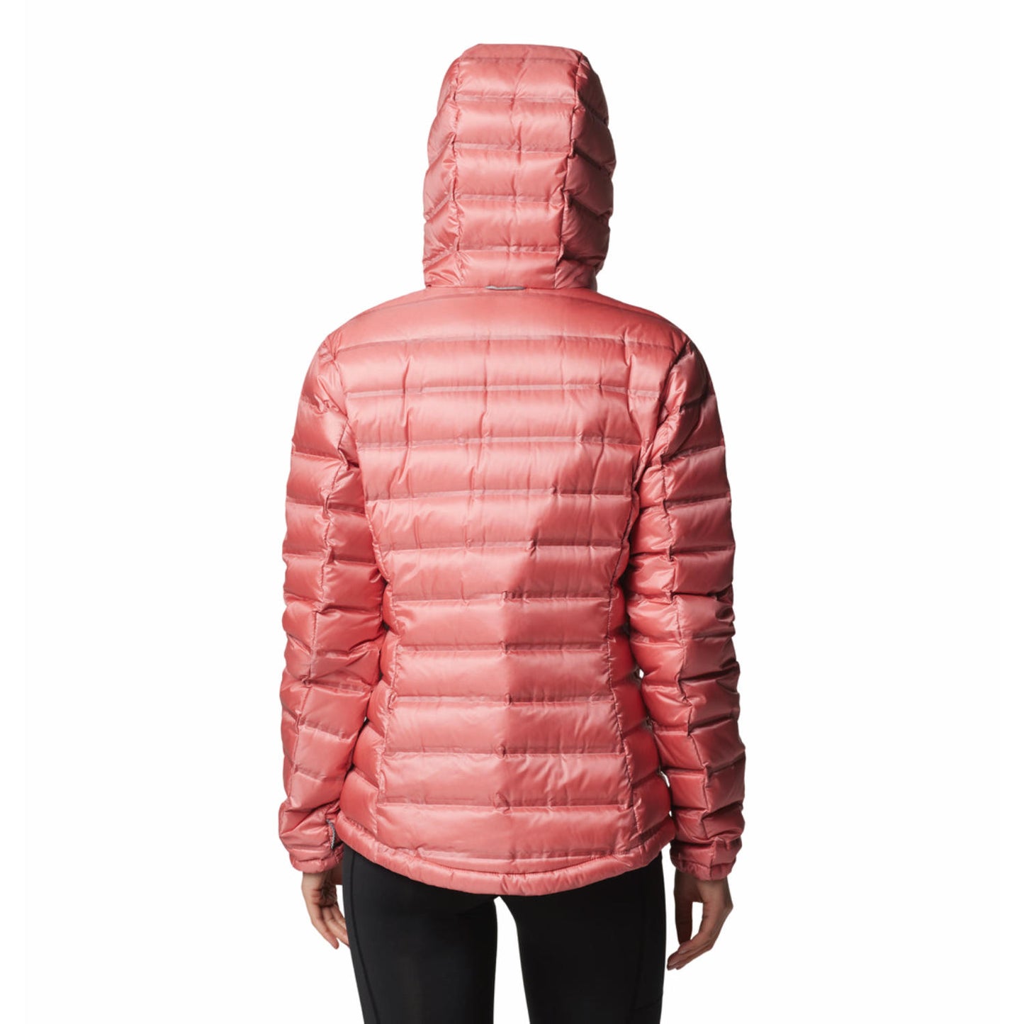 Columbia Womens Red Pebble Peak II Down Hooded Jacket