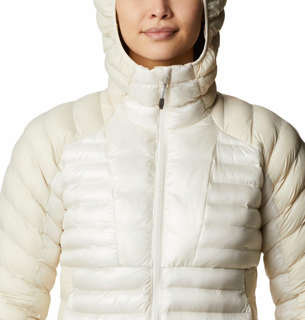 Columbia Women Beige Labyrinth Loop Hooded Jacket