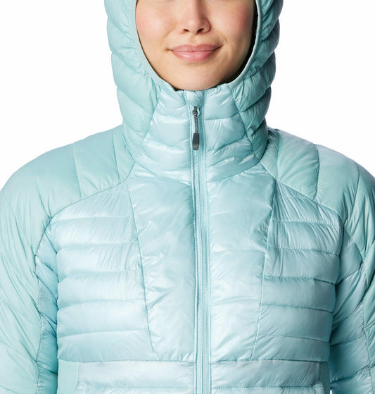 Columbia Women Blue Labyrinth Loop Hooded Jacket