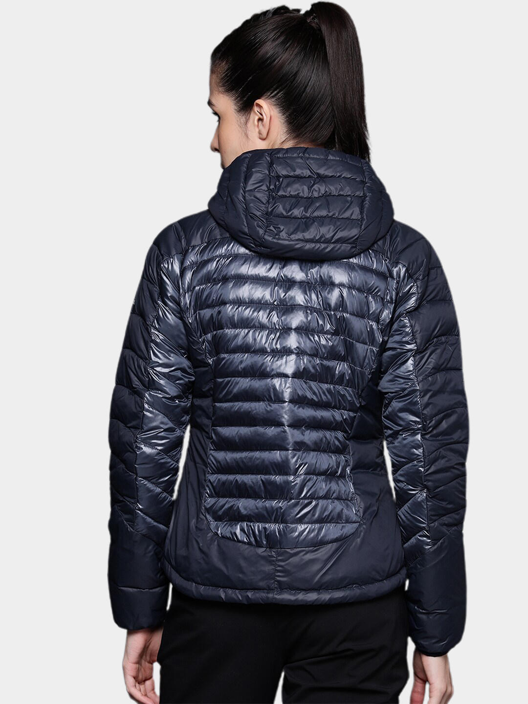 Columbia Women Blue Labyrinth Loop Hooded Jacket