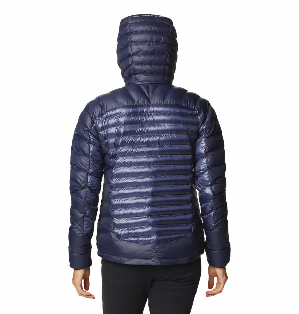Columbia Women Blue Labyrinth Loop Hooded Jacket