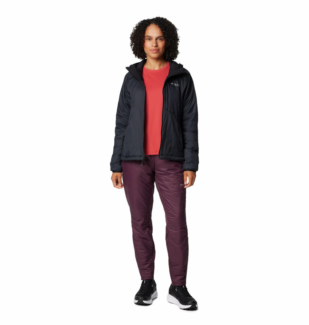 Columbia Womens Black Silver Leaf II Stretch Insulated Jacket