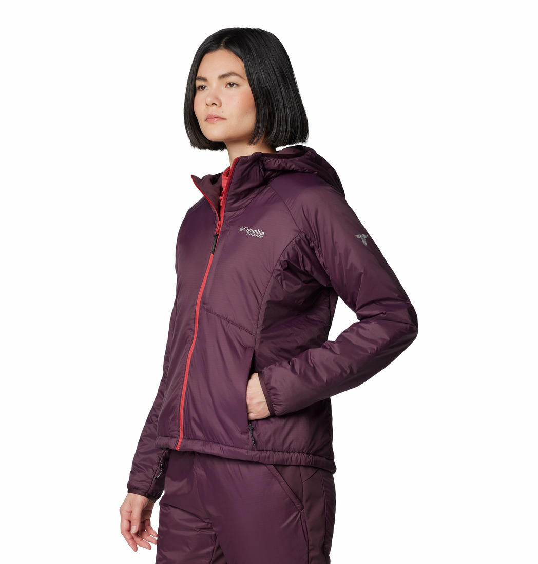 Columbia Womens Red Silver Leaf II Stretch Insulated Jacket