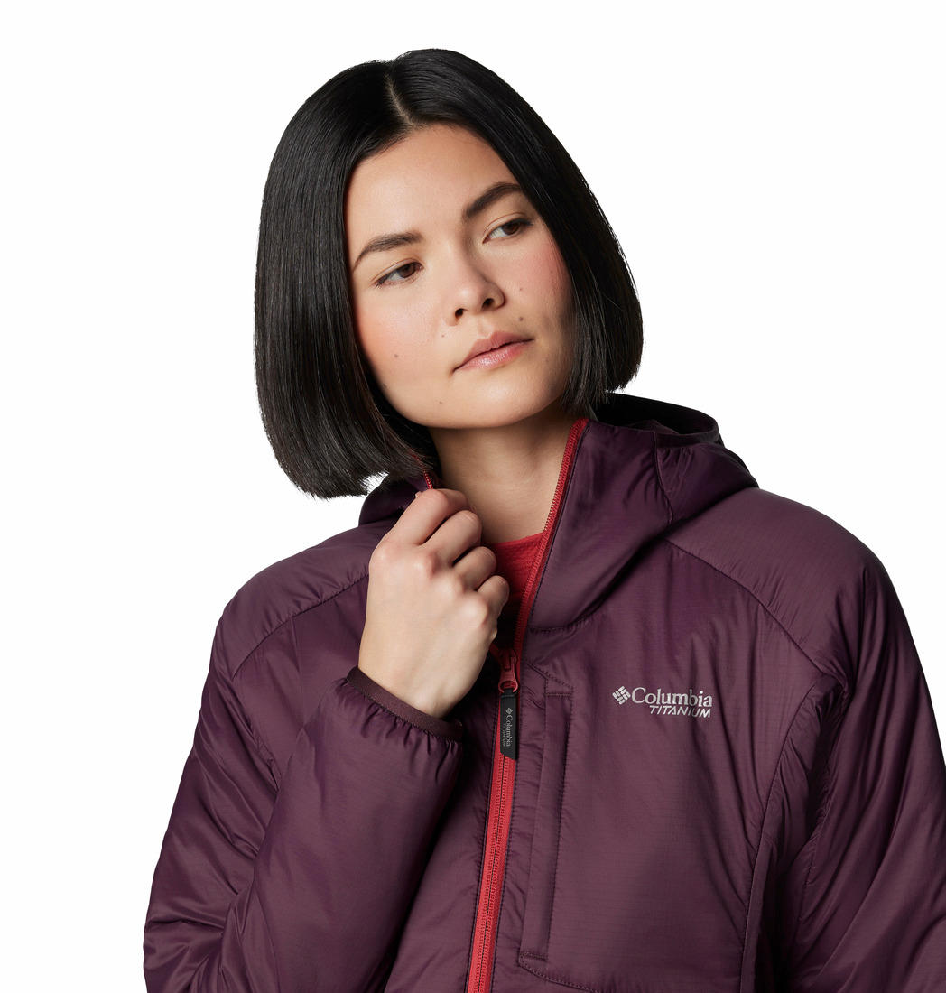Columbia Womens Red Silver Leaf II Stretch Insulated Jacket