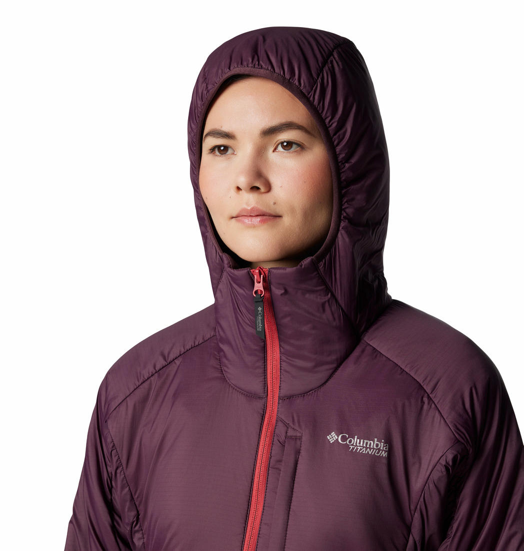 Columbia Womens Red Silver Leaf II Stretch Insulated Jacket